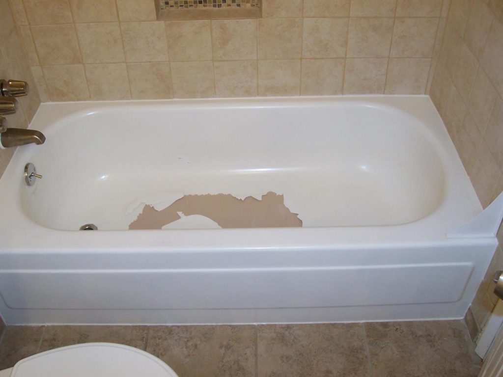 Bathtub Paint Peeling